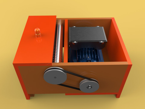 MACHINE ELECTRIC COCONUT GRATING GRATER SHREDDER SCRAPER CHOPPER 3D Model