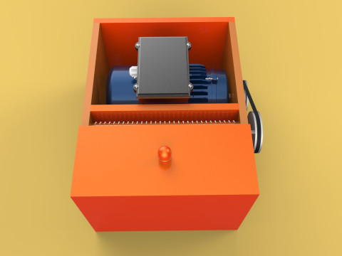 MACHINE ELECTRIC COCONUT GRATING GRATER SHREDDER SCRAPER CHOPPER 3D Model