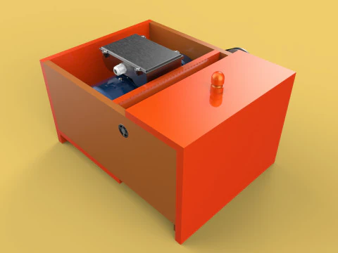 MACHINE ELECTRIC COCONUT GRATING GRATER SHREDDER SCRAPER CHOPPER 3D Model