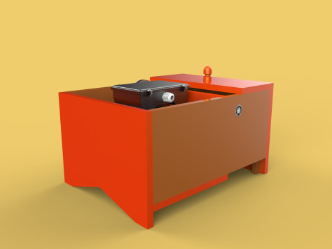 MACHINE ELECTRIC COCONUT GRATING GRATER SHREDDER SCRAPER CHOPPER 3D Model