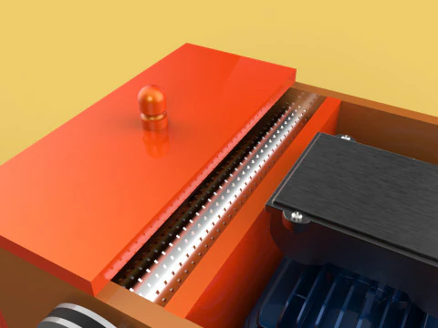 MACHINE ELECTRIC COCONUT GRATING GRATER SHREDDER SCRAPER CHOPPER 3D Model