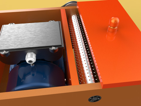 MACHINE ELECTRIC COCONUT GRATING GRATER SHREDDER SCRAPER CHOPPER 3D Model