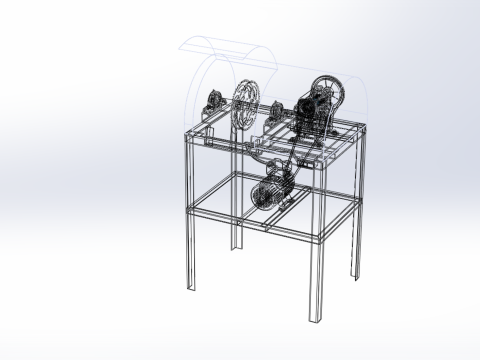 COCONUT SHELL PEELING REMOVAL MACHINE DEHUSKER TOOL EXTRACTOR Model 3D