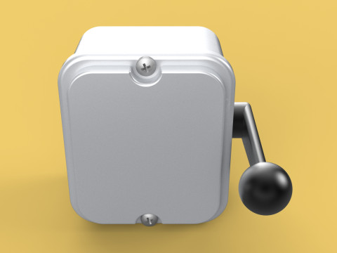 CAM STARTER HANDLE LEVER COS CHANGE OVER SWITCH OHM TOGGLE KNOB 3D Model