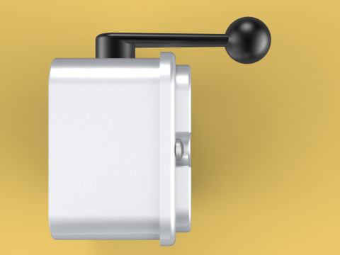 CAM STARTER HANDLE LEVER COS CHANGE OVER SWITCH OHM TOGGLE KNOB 3D Model