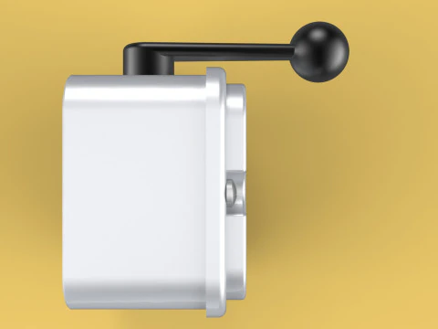 LEVA MANIJA DE ARRANQUE PALANCA INTERRUPTOR DE CAMBIO COS PERILLA DE CAMBIO DE OHMIOS Modelo 3D