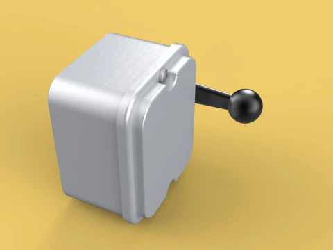 LEVA MANIJA DE ARRANQUE PALANCA INTERRUPTOR DE CAMBIO COS PERILLA DE CAMBIO DE OHMIOS Modelo 3D