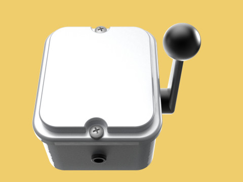 CAM STARTER HANDLE LEVER COS CHANGE OVER SWITCH OHM TOGGLE KNOB 3D Model