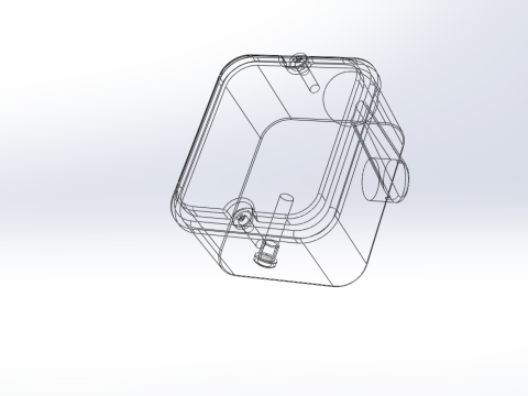 CAM STARTER HANDLE LEVER COS CHANGE OVER SWITCH OHM TOGGLE KNOB 3D Model