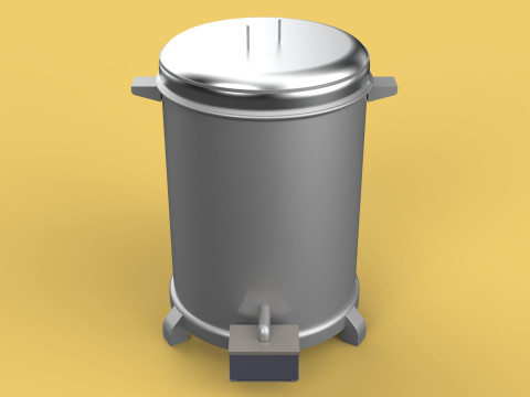 SPINNER MACHINE OIL DRAIN DRAINER FILTER FOOD CENTRIFUGAL DRYER 3D-Modell