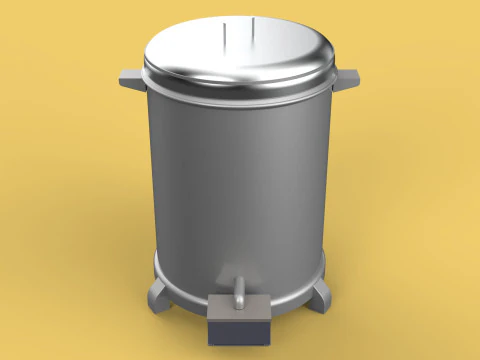 SPINNER MACHINE OIL DRAIN DRAINER FILTER FOOD CENTRIFUGAL DRYER 3D Model
