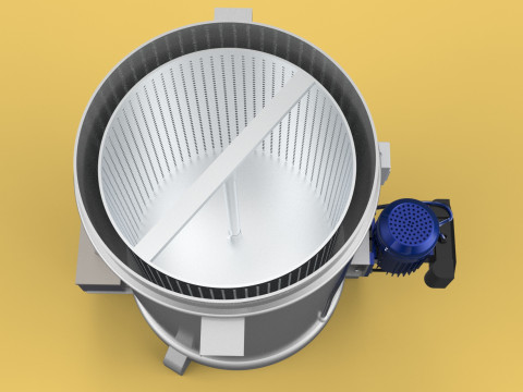 SPINNER MACHINE OIL DRAIN DRAINER FILTER FOOD CENTRIFUGAL DRYER 3D-Modell