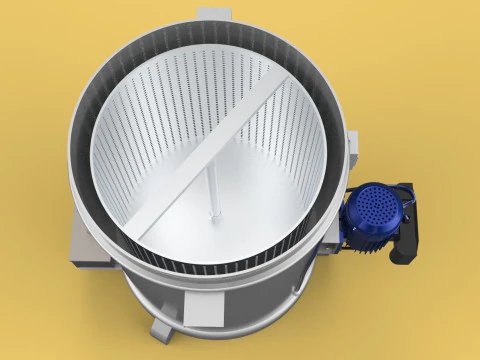 SPINNER MACHINE OIL DRAIN DRAINER FILTER FOOD CENTRIFUGAL DRYER 3D Model