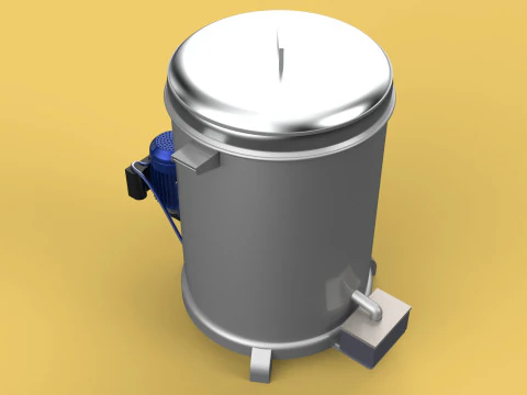 SPINNER MACHINE OIL DRAIN DRAINER FILTER FOOD CENTRIFUGAL DRYER 3D Model