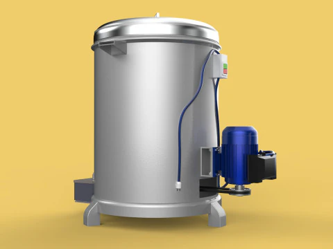 SPINNER MACHINE OIL DRAIN DRAINER FILTER FOOD CENTRIFUGAL DRYER 3D Model
