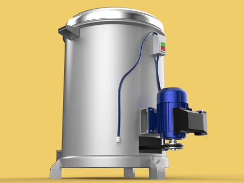 SPINNER MACHINE OIL DRAIN DRAINER FILTER FOOD CENTRIFUGAL DRYER 3D Model