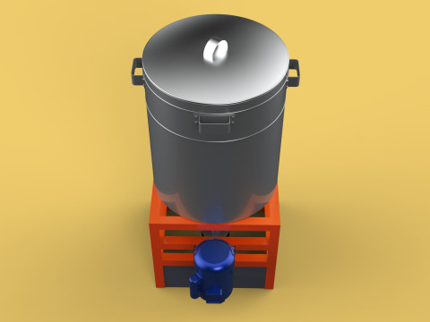 SPINNER DRAIN MACHINE OIL DRAINER FILTER FOOD CENTRIFUGAL DRYER Model 3D