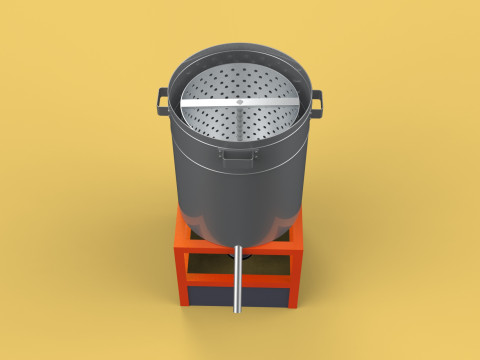 SPINNER DRAIN MACHINE OIL DRAINER FILTER FOOD CENTRIFUGAL DRYER Model 3D