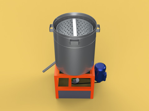 SPINNER DRAIN MACHINE OIL DRAINER FILTER FOOD CENTRIFUGAL DRYER Model 3D