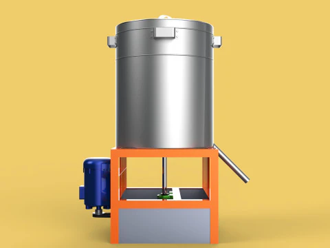 SPINNER DRAIN MACHINE OIL DRAINER FILTER FOOD CENTRIFUGAL DRYER 3D Model