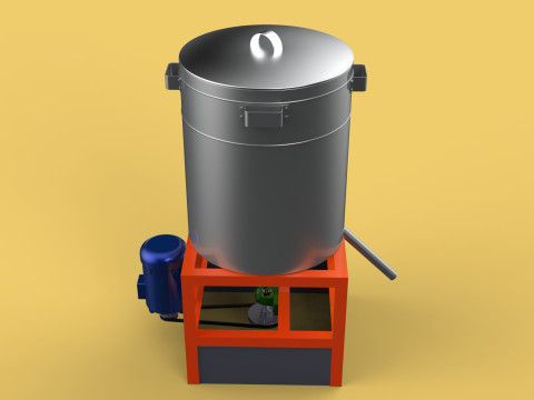SPINNER DRAIN MACHINE OIL DRAINER FILTER FOOD CENTRIFUGAL DRYER Model 3D