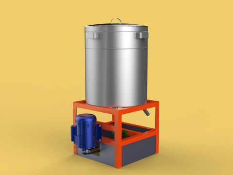 SPINNER DRAIN MACHINE OIL DRAINER FILTER FOOD CENTRIFUGAL DRYER Model 3D
