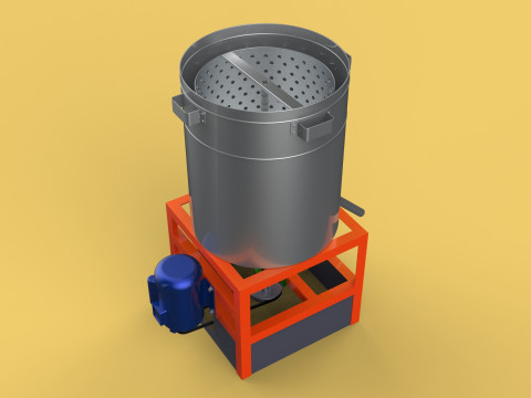 SPINNER DRAIN MACHINE OIL DRAINER FILTER FOOD CENTRIFUGAL DRYER Model 3D