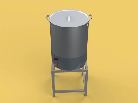 DRAINER SPINNER MACHINE OIL DRAIN FILTER FOOD CENTRIFUGAL DRYER 3D Model