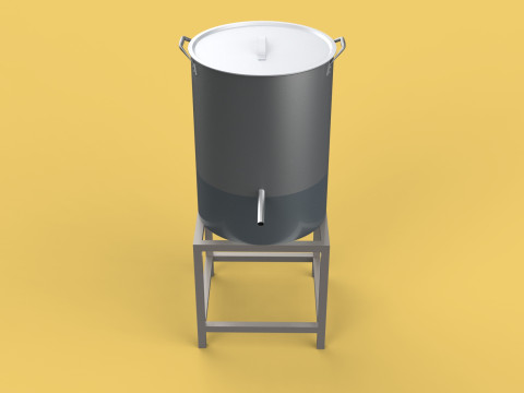 DRAINER SPINNER MACHINE OIL DRAIN FILTER FOOD CENTRIFUGAL DRYER 3D मॉडल