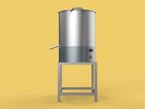 DRAINER SPINNER MACHINE OIL DRAIN FILTER FOOD CENTRIFUGAL DRYER 3D Model