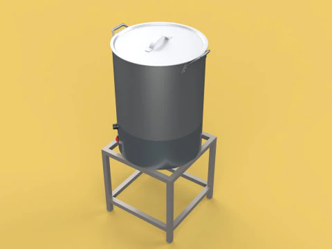 DRAINER SPINNER MACHINE OIL DRAIN FILTER FOOD CENTRIFUGAL DRYER 3D Model
