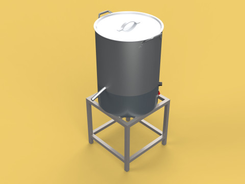 DRAINER SPINNER MACHINE OIL DRAIN FILTER FOOD CENTRIFUGAL DRYER 3D मॉडल
