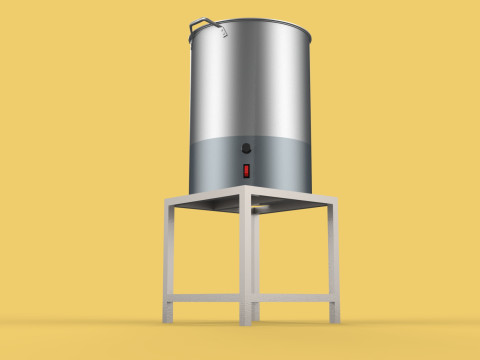 DRAINER SPINNER MACHINE OIL DRAIN FILTER FOOD CENTRIFUGAL DRYER 3D मॉडल