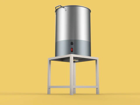 DRAINER SPINNER MACHINE OIL DRAIN FILTER FOOD CENTRIFUGAL DRYER 3D Model