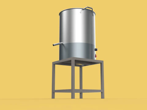 DRAINER SPINNER MACHINE OIL DRAIN FILTER FOOD CENTRIFUGAL DRYER 3D Model