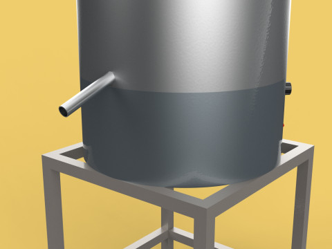 DRAINER SPINNER MACHINE OIL DRAIN FILTER FOOD CENTRIFUGAL DRYER 3D मॉडल