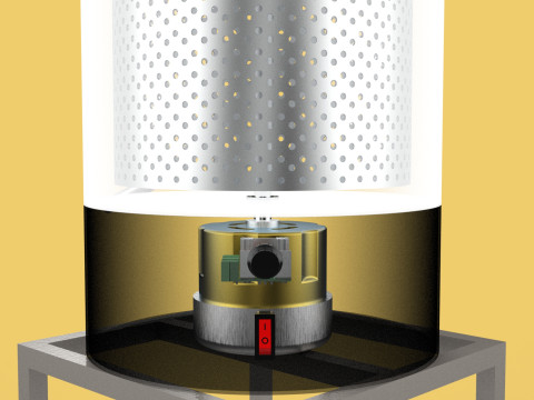 DRAINER SPINNER MACHINE OIL DRAIN FILTER FOOD CENTRIFUGAL DRYER 3D मॉडल