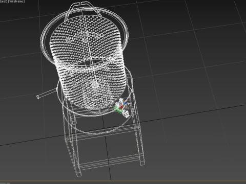 DRAINER SPINNER MACHINE OIL DRAIN FILTER FOOD CENTRIFUGAL DRYER 3D Model