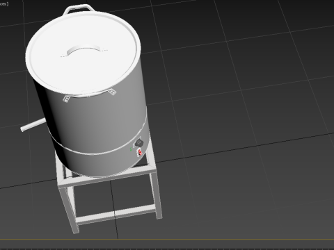 DRAINER SPINNER MACHINE OIL DRAIN FILTER FOOD CENTRIFUGAL DRYER 3D मॉडल