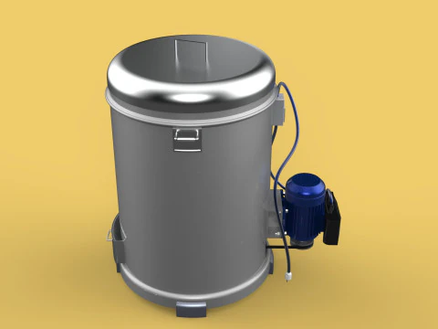 FOOD SPINNER MACHINE OIL DRAIN DRAINER FILTER CENTRIFUGAL DRYER 3D Model