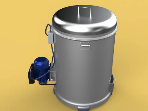 FOOD SPINNER MACHINE OIL DRAIN DRAINER FILTER CENTRIFUGAL DRYER 3D Model