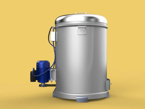 FOOD SPINNER MACHINE OIL DRAIN DRAINER FILTER CENTRIFUGAL DRYER 3D Model