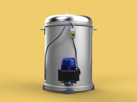 FOOD SPINNER MACHINE OIL DRAIN DRAINER FILTER CENTRIFUGAL DRYER Model 3D