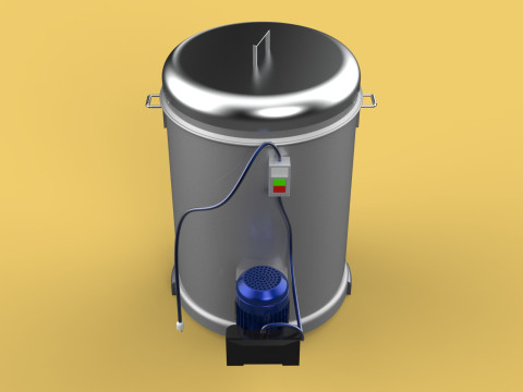 FOOD SPINNER MACHINE OIL DRAIN DRAINER FILTER CENTRIFUGAL DRYER Model 3D