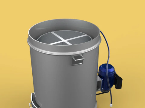 FOOD SPINNER MACHINE OIL DRAIN DRAINER FILTER CENTRIFUGAL DRYER 3D Model