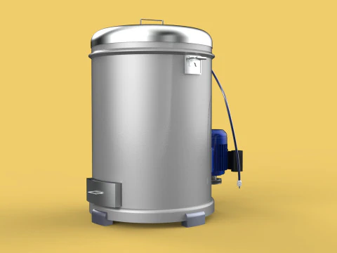 FOOD SPINNER MACHINE OIL DRAIN DRAINER FILTER CENTRIFUGAL DRYER 3D Model