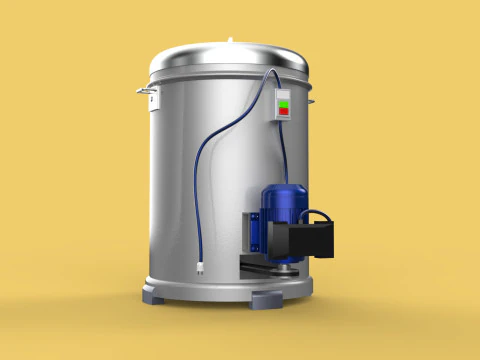 FOOD SPINNER MACHINE OIL DRAIN DRAINER FILTER CENTRIFUGAL DRYER 3D Model