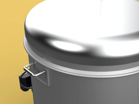 FOOD SPINNER MACHINE OIL DRAIN DRAINER FILTER CENTRIFUGAL DRYER 3D Model