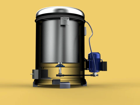 FOOD SPINNER MACHINE OIL DRAIN DRAINER FILTER CENTRIFUGAL DRYER 3D Model