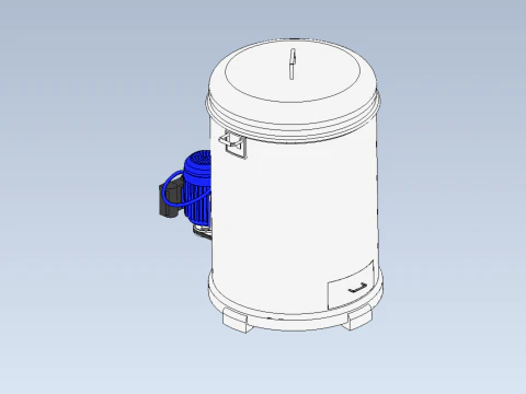 FOOD SPINNER MACHINE OIL DRAIN DRAINER FILTER CENTRIFUGAL DRYER 3D Model